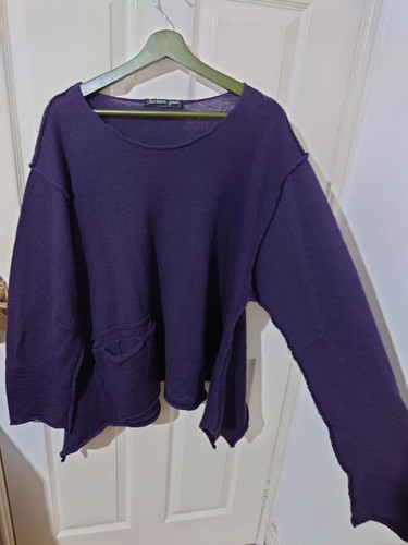 Barbara speer pullover lila - barbara,