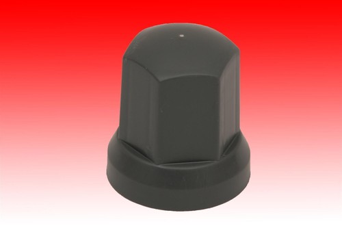 10x radmutterkappe grau - 10x,