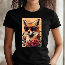Frauen T-Shirt Fuchs mit
