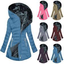 Jacke Stepp Mantel Parka Steppjacke Lange Coat Baumwolljacke für Frauen