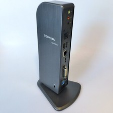 Toshiba Dynadock U3.0 PA3927E-2PRP Docking Station Port Replicator~mit Rechnung