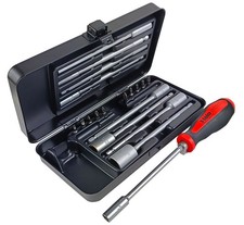 Felo Smart Engineer Steckschlüssel und Bits 20-tlg mit Klappgriff Schraubendrehe