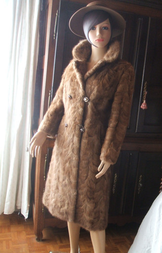 Vintage vison mantel 42 - vison,