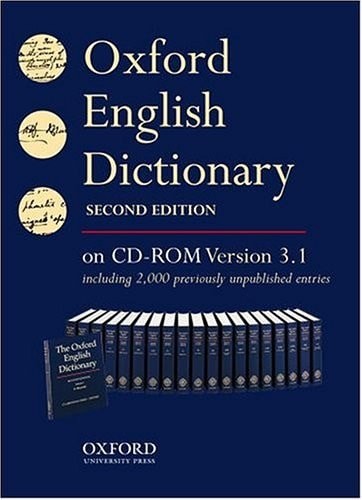 The oxford english - the, dictionary