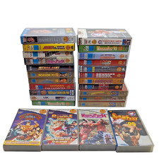 Wrestling VHS-Kasetten Auswahl