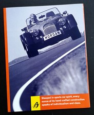 Morgan Prospekt "The New Roadster", 210 x 270 mm, 8 Seiten, Neu!