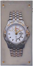Werbe wanduhr seiko kinetic - kinetic,