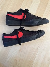 Absolute Rarität Nike NikeiD Herren Schuhe Sneaker Gr. 42, schwarz rot, Skater