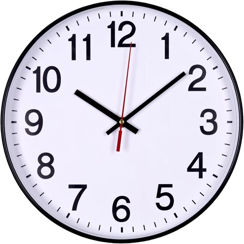 Wanduhr kunststoff 30 cm - wanduhr,