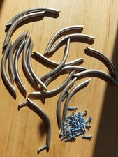 19 Griffe aus Edelstahl für Küche Möbelgriffe Küchengriffe inkl. Schrauben