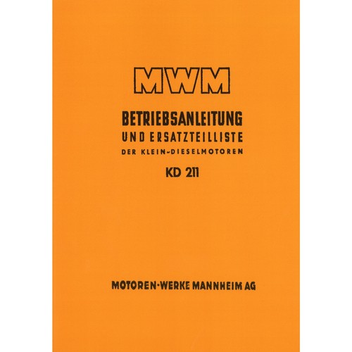 Mwm dieselmotor kd211 - kd211, z