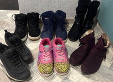 6x Schuhe Winterstiefel Sportschuh Schuhpaket Gr.36 Räuberpaket Nike Skechers