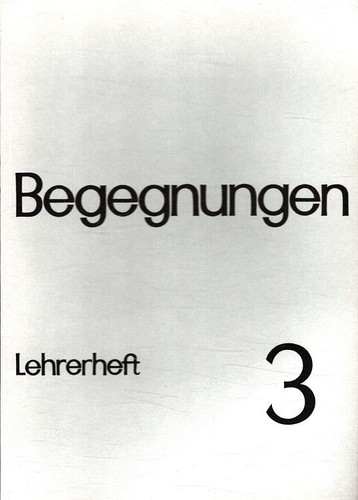 Begegnungen lehrerheft - 3,
