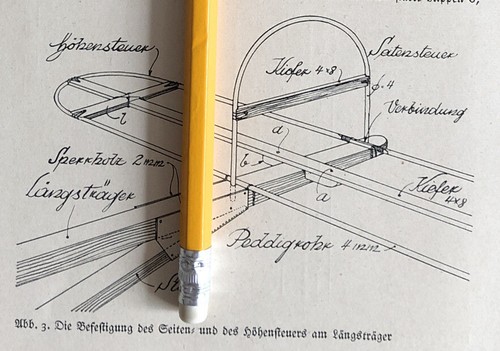 Modell segelflugzeug - modell,