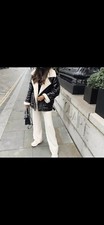 Zara doubleface lederjacke - doubleface,