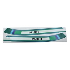 Tank Aufkleber Set Dekor Sticker grün für Puch Monza N50 Montana Nevada