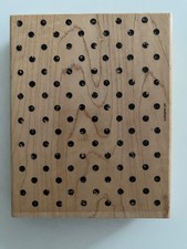 Stsmpin'Up! Holzstempel Distressed Dots, Punkte, Hintergrundstempel