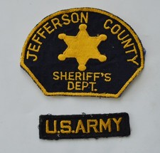 Sheriff patch jefferson - us,