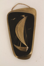 Segelschiff Wandrelief Boot