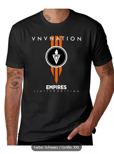 Vnv nation empires fan - -, shirt