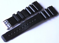20mm Eichmüller Taucher Sport Kautschuk Uhren Armband Ersatzband gelocht