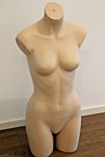 Polyform Damentorso Büste Mannequin Oberkörper Frau Schaufensterpuppe H 87 cm