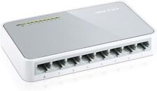 TP-Link TL-SF1008D 8-Port Fast Ethernet Netzwerk Lan Switch lüfterlos weiß