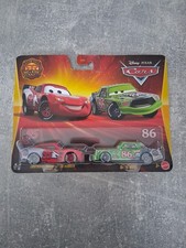 Disney Cars Ligthning MC Queen &Chick Hicks Race & Rescue Doppelpack Neu OVP