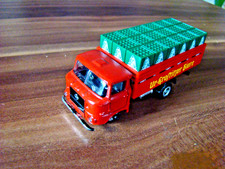 IFA W50-L, DDR, Lieferwagen, rot, mit offener Ladefläche und Ladung (Bierkasten)