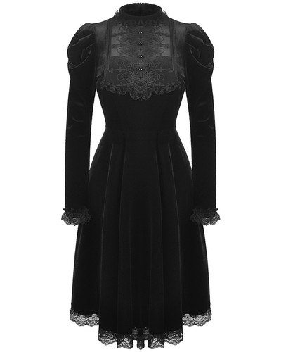 Dark love gothic kleid - in,