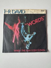 F - R David- Words  7 Vinyl