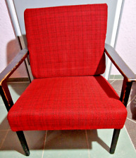 Sessel Vintage Clubsessel 60er Retro Holz aus Nachlass