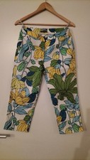 Leichte, bunte 3/4 Sommer-Hose