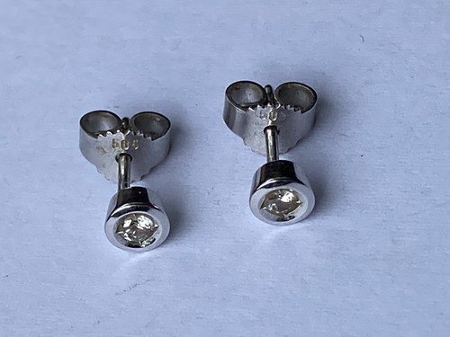Diamant ohrstecker 585 - ohrstecker,