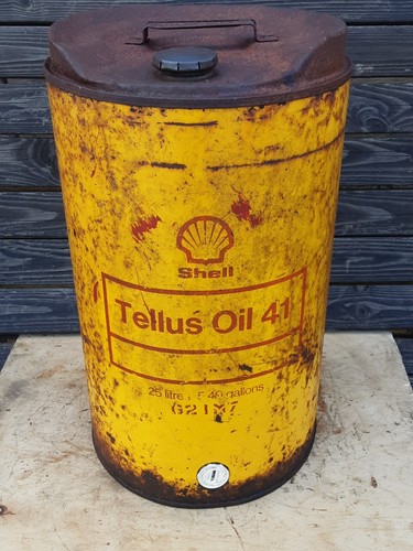 Vintage shell ölfass - Ölfass,