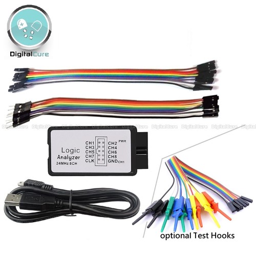Logik analyzer kanal - 8-kanal, 24mhz