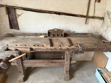 Massive Schreiner Werkbank