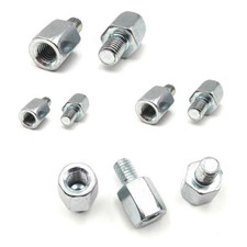 Reduzierstück AG IG M6 M8 M10 M12 M16 innen aussen metrisch Reduzierung verzinkt