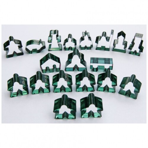 Carcassonne meeple - -,