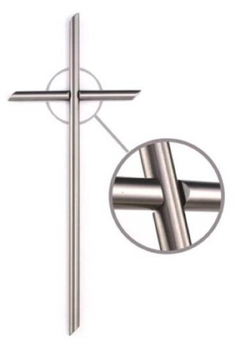 Kreuz aus edelstahl - aus, für