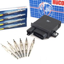 HUCO Steuergerät Glühzeit + 6x BOSCH Glühkerzen für BMW 5er 6 ZYL.