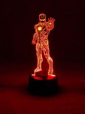 3D LED-Lampe Superheld