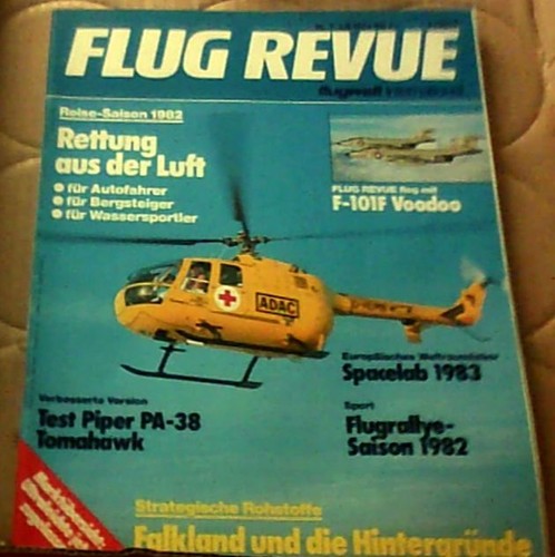 Flug revue magazin 1982 - revue,