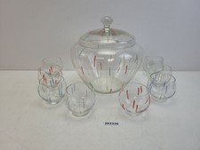 Bowlegefäß 8x Gläser Glas