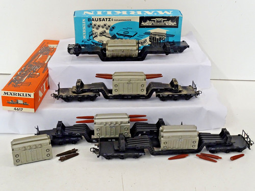 Märklin 4617 tiefladewagen - märklin,
