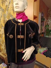 Blazer Jacke Samt historisch