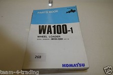 B268 komatsu parts book - book,