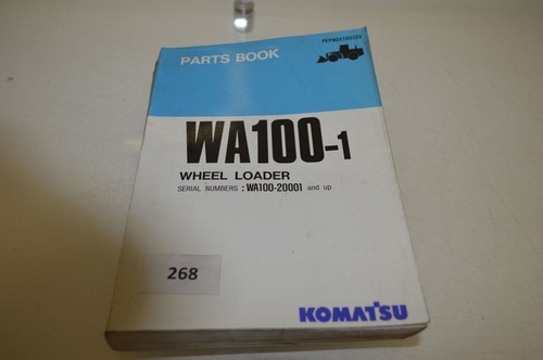 B268 komatsu parts book - b268,