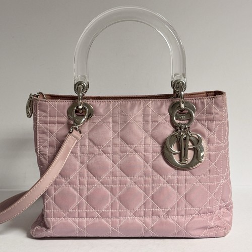 Lady dior rose clear handle - lady,