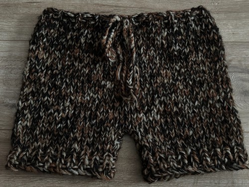 Hose shorts handgestrickt - hose,